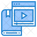 Video Learning Video Tutorial Online Learning Icon