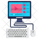 Video Lessons Education Icon