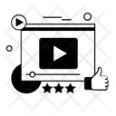 Video Likes Video Online Video Icon