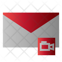 Mail Video Message Icon