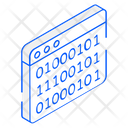 Source Code Coding Language Binary Coding Icon