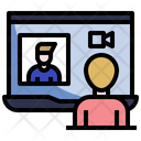 Video Meeting Icon