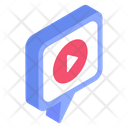 Video Chat Video Message Media Icon