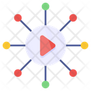 Video Network Icon
