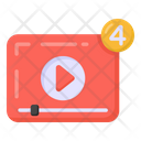 Video Notification  Icon