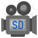 Video Recording Sd High Definition Icon