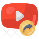 Video Share Video Forward Media Share Icon