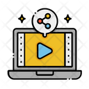 Video Sharing Icon