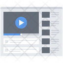 Video Web Page Icon