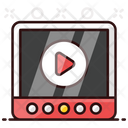 Video Streaming Media Player Video Player Icon