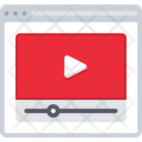 Video Streaming Website Video Streaming Icon
