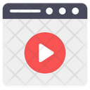 Video Website Web Video Online Video Icon
