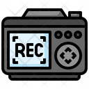 Vidoe Recording Video Cameras Film Icon