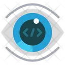 View Code Icon - Download in Flat Style