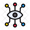 View Connection View Network Eye Connection Icon