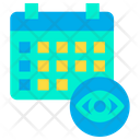 Eye Schedule Planner Icon