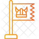 Viking Flag Icon