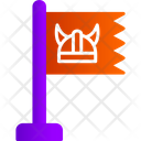 Viking Flag Icon