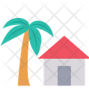 Beach House Home Icon