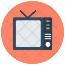 Vintage Tv Screen Icon
