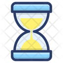 Vintage Hourglass Sandglass Timer Icon