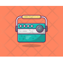 Vintage Radio Radiotelegraph Radionics Icon