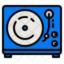 Vinyl Turntable Recorder Icon