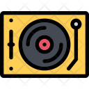 Vinyl Player Electronics Icon