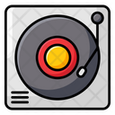 Turntable Music Player Record Player Icon