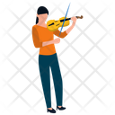 Violinist Icon