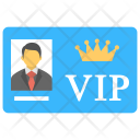 Vip Card Customer Icon