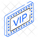 Vip Ticket Vip Pass Entry Pass Icon