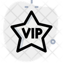 Vip Star Label Vip Label Vip Badge Icon
