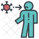 Viral Coronavirus Intect Icon