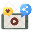 Viral Video Video Marketing Digital Marketing Icon