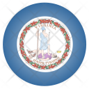 Virginia Us State Icon