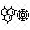 Covid Dna Micro Biology Icon