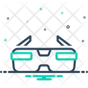 Virtual glass  Icon