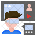 Virtual Reality Technology Augmented Reality Icon