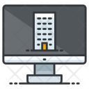 Virtual Office Business Icon
