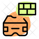 Virtual Reality Firewall Icon