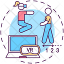 Virtual Rehabilitation Icon