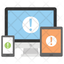 Virus Alert Attention Icon