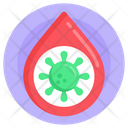 Virus Blood Icon