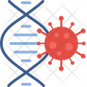 Virus Dna Biotechnology Icon