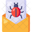 Virus Email Icon