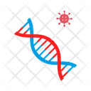 Virus In Dna Icon