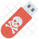 Virus in pen-drive  Icon