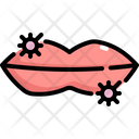 Mouth Virus Bacteria Icon