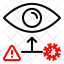 Virus Infection Through Eye Icon
